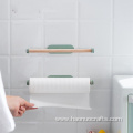 Perforation-free hanger towel rack roll paper rack